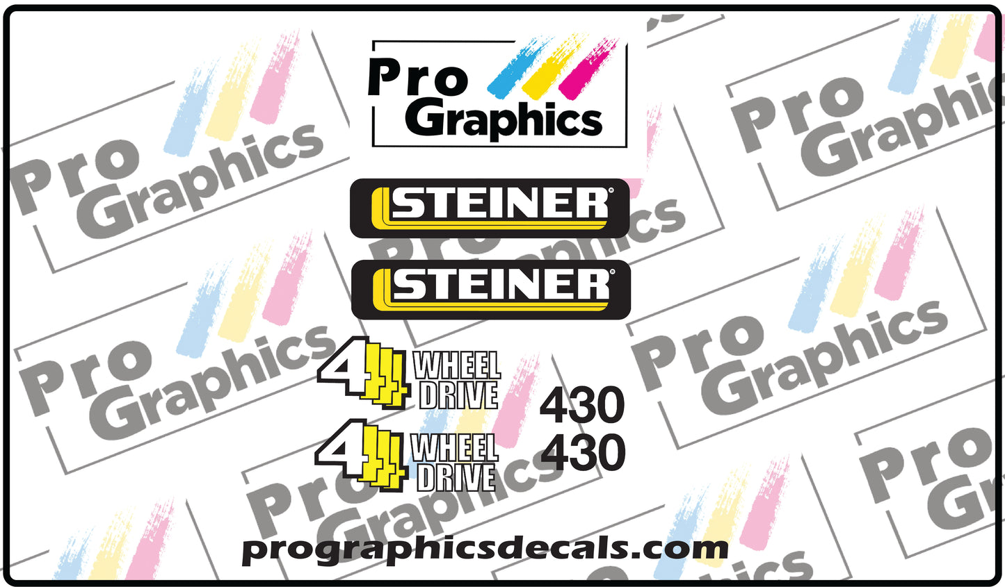 Steiner 430 Aftermarket Decals