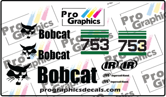 Bobcat 753 Decal Set