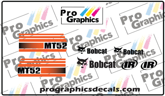 Bobcat MT52 Decal Set