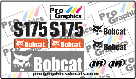 Bobcat S175 Aftermarke Decals