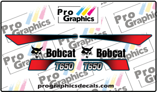 Bobcat T650 Aftermarket Decals