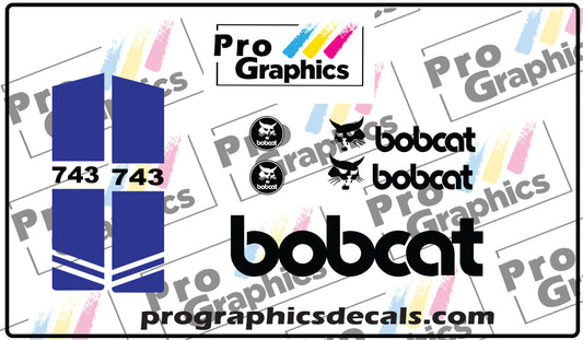 Bobcat 743 Decal Set