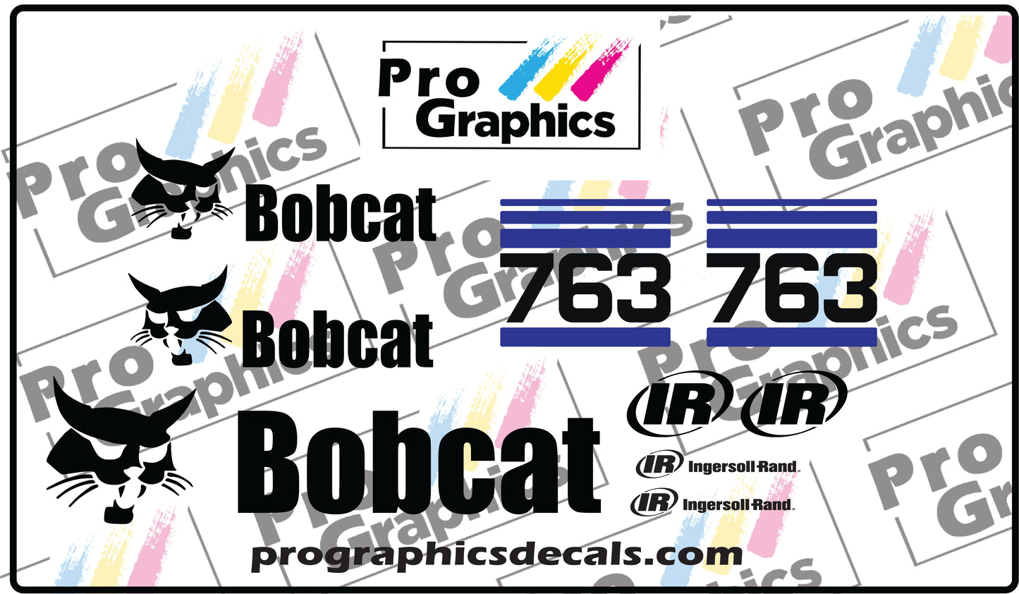 Bobcat 763 Decal Set