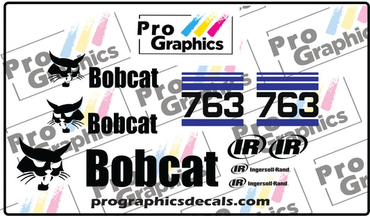 Bobcat 763 Decal Set