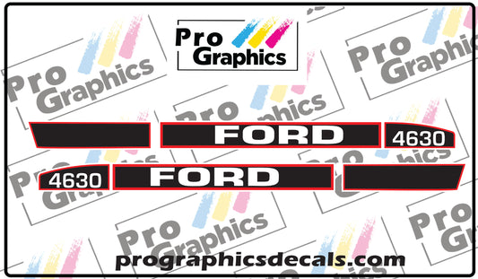 Ford 4630 Decal Set