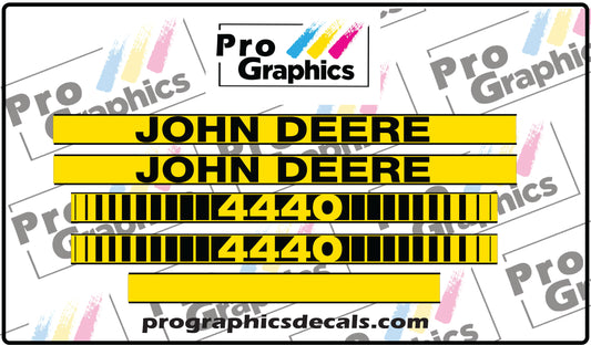 John Deere 4440 Aftermarket Decals