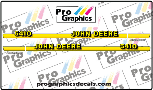 John Deere 5410 PowerRvrsr Aftermarket Decals