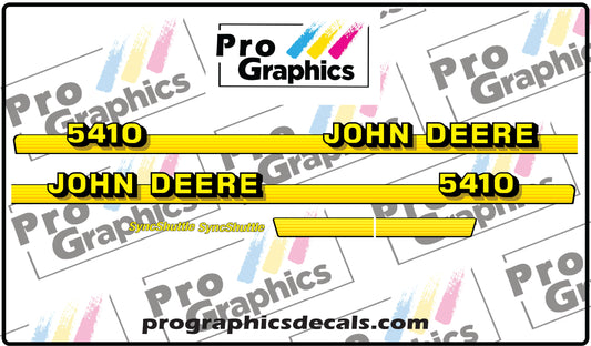 John Deere 5410 SyncShuttle Aftermarket Decals