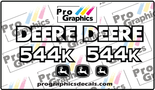 Deere 544KAftermarket Decals