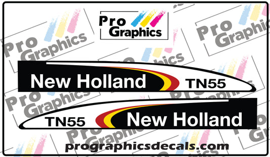 New Holland TN55 Decal Set